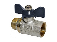 Кран шаровый усиленный 3/4"" в/н бант, MP-У