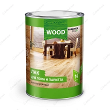 Лак Farbitex Профи Wood для пола и паркета, алкидный, 0,9 л