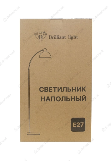 Светильник напольный Brilliant light 890 E27 белый