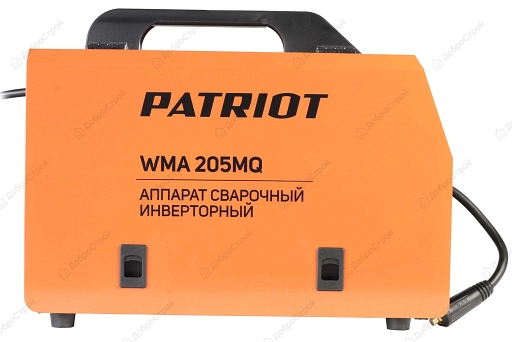 Полуавтомат сварочный инверторный Patriot WMA 205MQ MIG/MAG/MMA