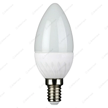 Лампа светодиодная 42LED-С35-7W-230-4000K-E14