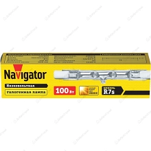 Лампа Navigator галогенная 100Вт R7s 2900К 7х78мм