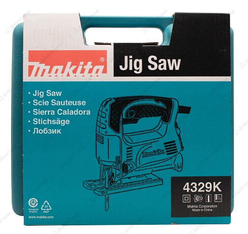 Лобзик Makita 4329K, 450 Вт, 65мм