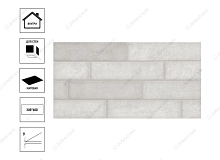 Плитка GlobalTile Urban 30х60см, серый, brick