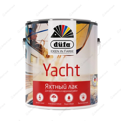 Лак Dufa Yacht яхтный глянцевый, 2л