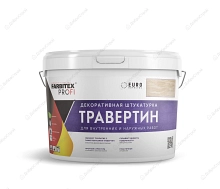 Штукатурка Farbitex Profi декоративная, травертин, 7 кг