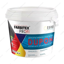 Покрытие декоративное мокрый шелк DUPON 0,9 л FARBITEX PROFI