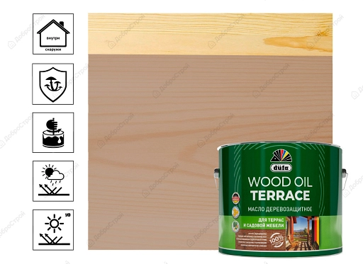 Масло "Dufa"  Wood OIL Terraсe дуб  2л