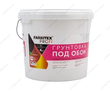 Грунтовка FARBITEX PROFI под обои, акриловая, укрывающая, белая, 4,5 кг