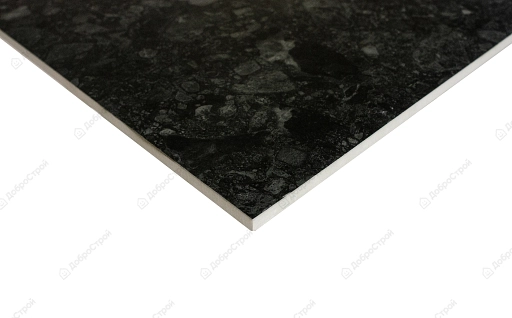 Керамический гранит Steppe Palladino аnthracite 60*60см антрацит, матовый