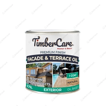 Масло для фасадов и террас TimberCare Façade&Terrace Oil натуральный 0,75 л