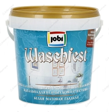 Краска для ванных и кухонь JOBI WASCHFEST -20С°  (0,9л)