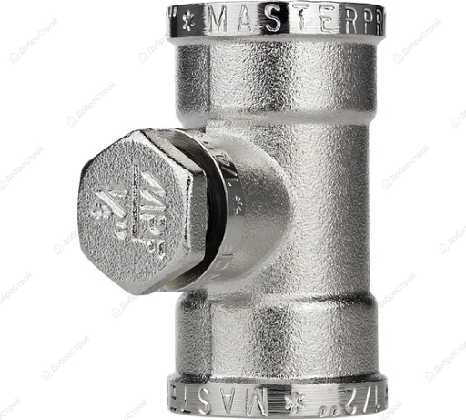 Тройник под манометр 1/2" х 1/4" х 1/2" в/в/в MPF, MP-У