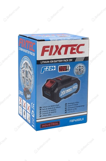 Аккумулятор Fixtec FBP4000LX  20В Li-ion , 4 A/ч